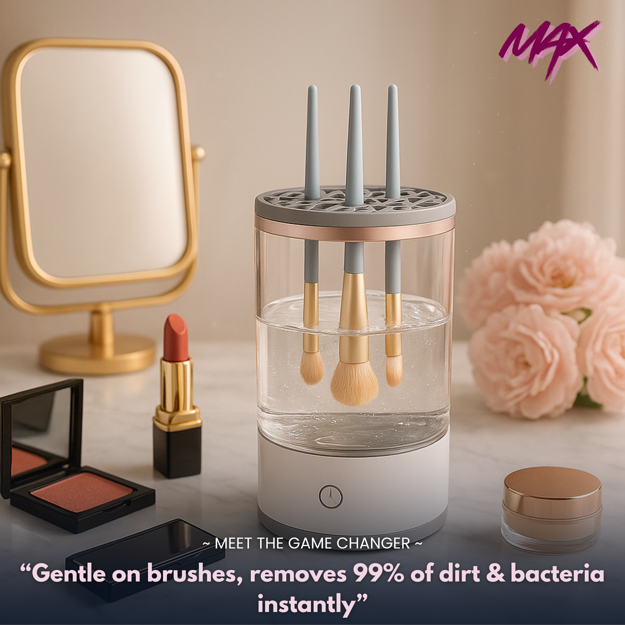 Electric Makeup Brush Cleaner